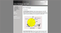 Desktop Screenshot of glow-discharge.com